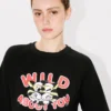 コットン製「Kenzo ワイルドタイガー」スウェットシャツ