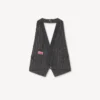 Kenzo ウィンターホリデーズ キモノ バックレスベスト