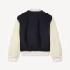 Kenzo バッジ オーバーサイズ バーシティ ブルゾン（ウール）