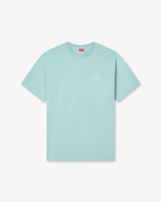 Kenzo「Boke Heart」刺繍入りルーズシャツ（コットン）