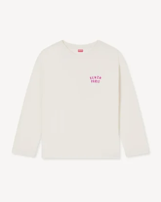 Kenzo「Boke Heart」コットン製長袖シャツ