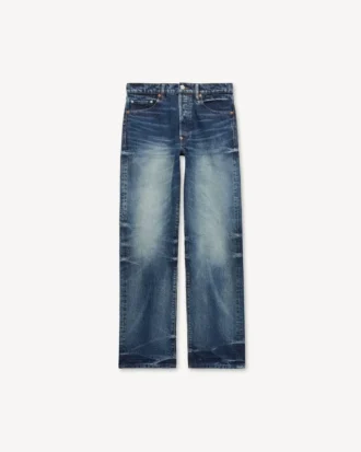 Kenzo日本産デニムを使用した「Kenzoチューリップ」ストレートパンツ
