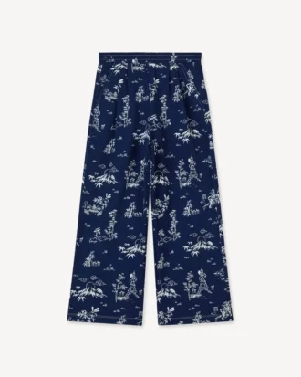 Kenzo フレンチテリー素材の「Kenzo ガーデン」ジョギングパンツ