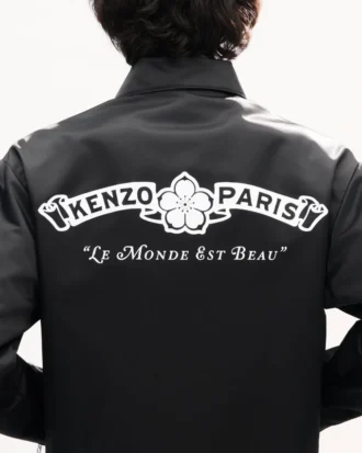 Kenzo Paris エンブレム ジップアップ コーチジャケット（コーティングナイロン）