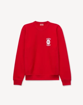 Kenzo Paris エンブレム 刺繍入りコットンスウェットシャツ