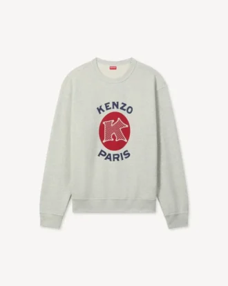 コットン製「Kenzo Paris エムブレム」スウェットシャツ