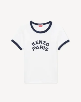 コットン製「Kenzo Paris エムブレム」シャツ