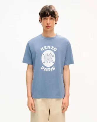 コットン製「Kenzo Paris エムブレム」シャツ