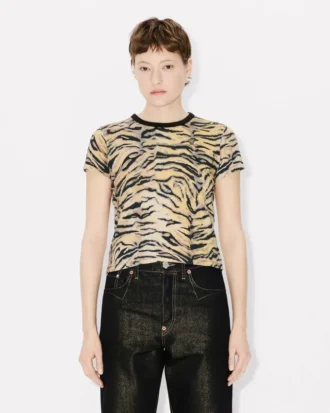 コットン製「Kenzo Tiger」シャツ