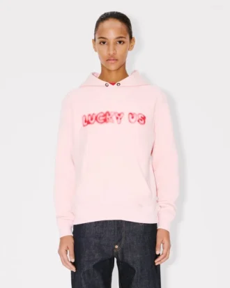 コットン製「Kenzo Words」フーディ